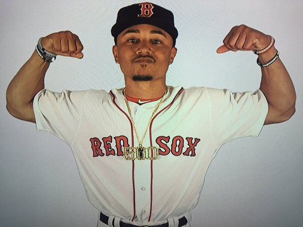 While trade still stings for Red Sox fans, Mookie Betts is living