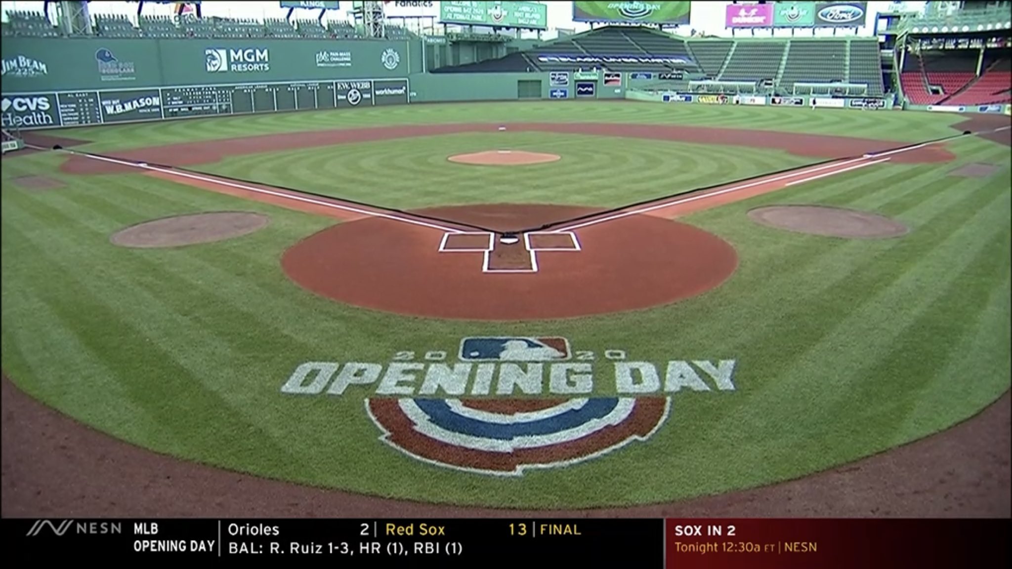 Early morning opening for Sox