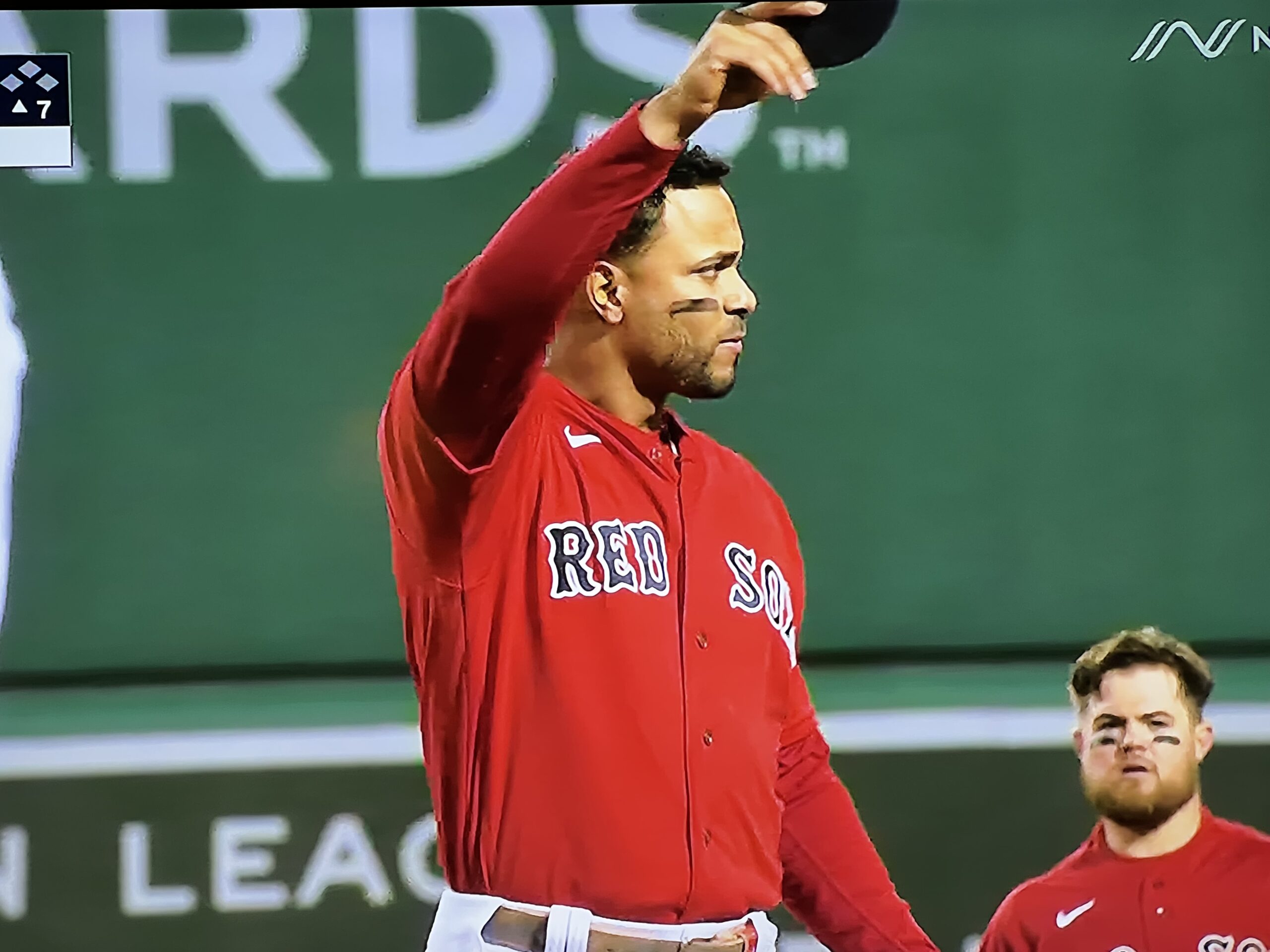 Xander Bogaerts hits first home run of the postseason! A dead